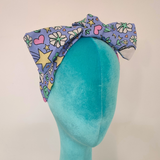 Studio Ashmeeta - Big Bow Headband Moonflower Pastel