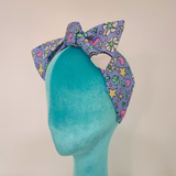 Studio Ashmeeta - Big Bow Headband Moonflower Pastel