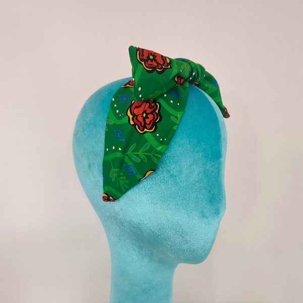 Studio Ashmeeta - Bow Headband Marigold Green