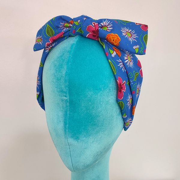 Studio Ashmeeta - Bow Headband Floating Flowers