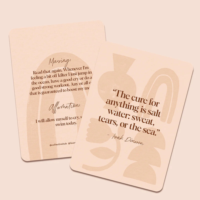Saide - Reset Your Mindset Mantras and Affirmations Card Deck