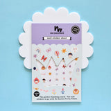 No Nasties- Kids Nail stickers